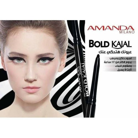 Amanda Bold Kajal pencil Water proof And Long lasting