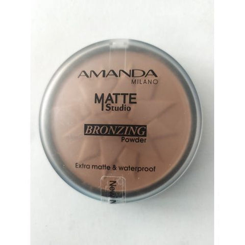 Amanda Extra & Waterproof Matte Studio Bronzing Powder - 02 Tan