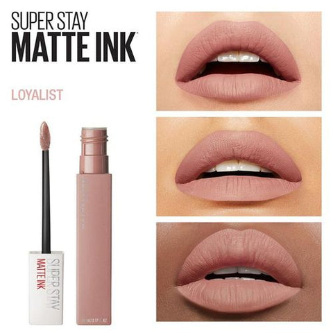 Maybelline New York Super Stay Matte Ink Liquid Lipstick - 05 Loyalist