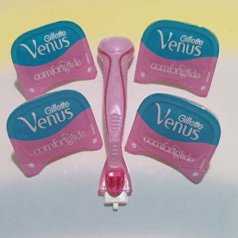Gillette Venus Spa Breeze Comfort Glide Head + 4 Blades