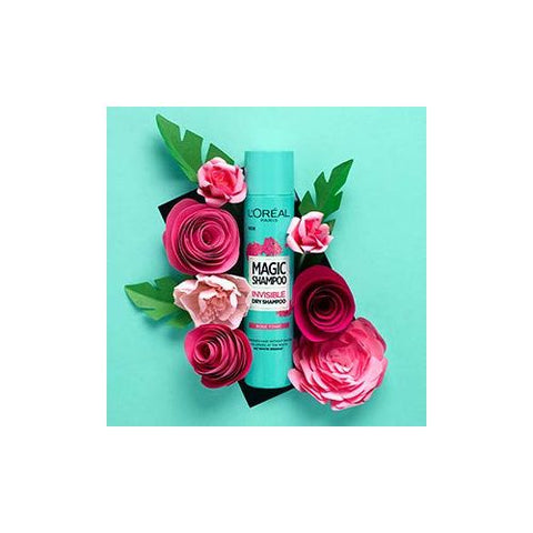 L'Oreal Paris Magic Shampoo Rose Tonic Invisible Dry Shampoo - 200ml