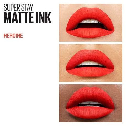 Maybelline New York Super Stay Matte Ink Liquid Lipstick - 25 - Heroine