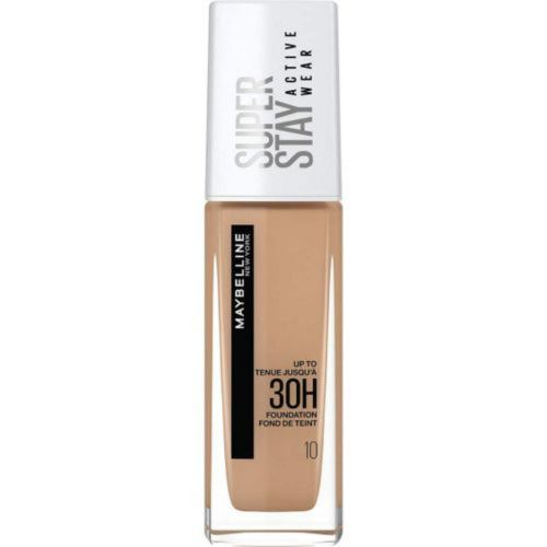 Maybelline New York Superstay Active Wear Full Coverage 30Hr Liquid Foundation - 10 Ivory