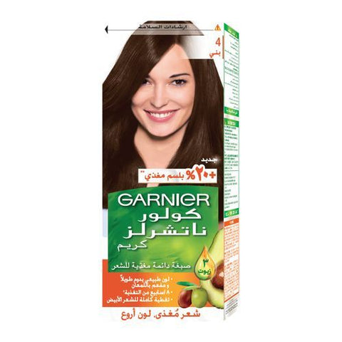 Garnier كولور ناتشرلز كريم 4 بني