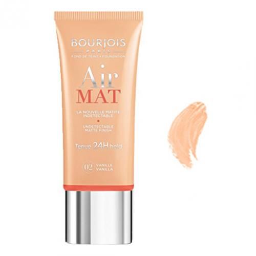 Bourjois Air Mat Foundation - Undetectable Matte Finish -24 H -Vanilla NO:02