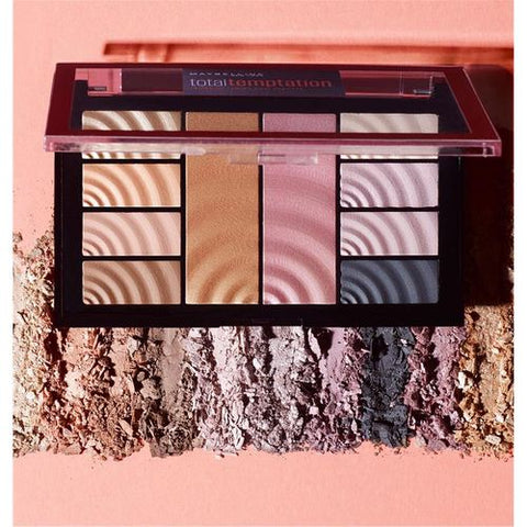 Maybelline New York Total Temptation Eye Shadow & Highlight Palette - 8Shades