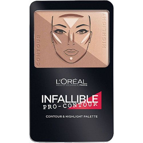 L'oreal Infallible Pro Contour Palette, Deep/Profound, 0.24 oz.