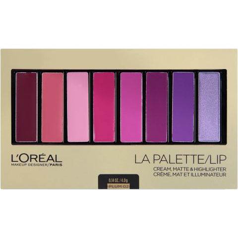 L'Oreal Paris لوحة احمر شفاة غنيه بألوان عصرية - 02