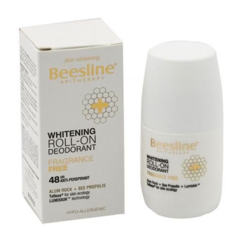 Beesline Whitening Roll-on - Deodorant - 48HR - Alum Rock + Bee Propolis - 50ml