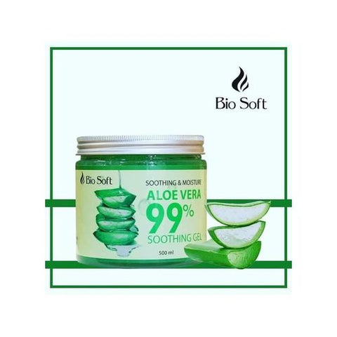 Bio Soft Aloe Vera Soothing Gel 500 Ml