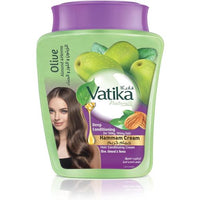 Vatika Naturals Deep Conditioning Bath Cream 500 gm Enriched With Olive, Almond & Henna For Silky & Shiny Hair