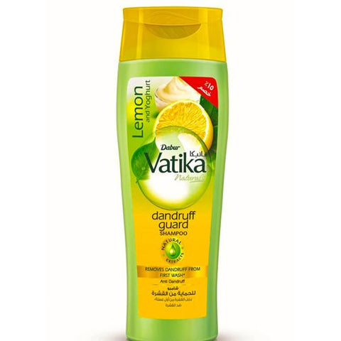 Vatika Naturals Lemon & Yoghurt Dandruff Guard Shampoo 360 Ml