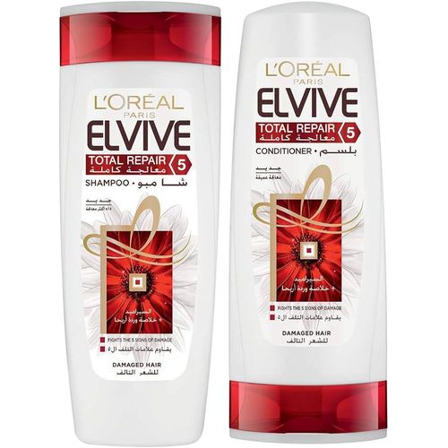 L'Oreal Paris Paris Elvive Total Repair 5 Shampoo 400 ml + Conditioner 400 ml