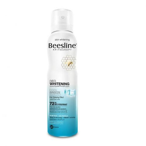 Beesline Deodorant Whitening Cool Breeze Protection Spray 72H – 150 Ml