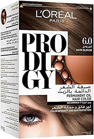 L'Oreal Paris Prodigy - صبغة خالية من الأمونيا - 6.0 - Oak