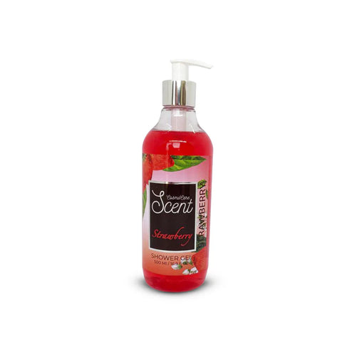 scent Strawberry shower gel 500 ml