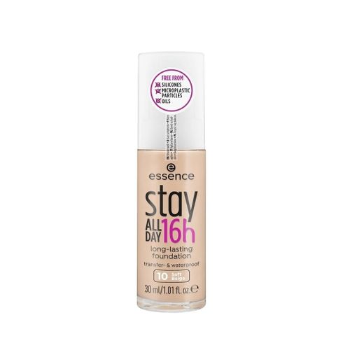 Essence Stay ALL DAY 16h Long-lasting Foundation - 10 soft beige