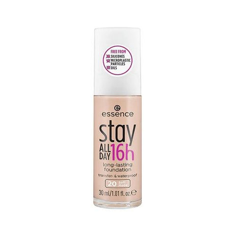 Essence stay ALL DAY 16h long-lasting Foundation - 20 Soft Nude