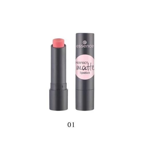 Essence Perfect Matte Lipstick With Shea Butter Extract - 01 Memory