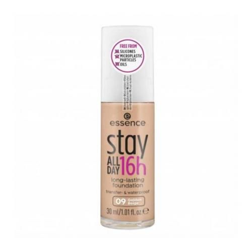 Essence Stay All Day 16H Long-lasting Foundation - 09 Golden Beige - 30ml