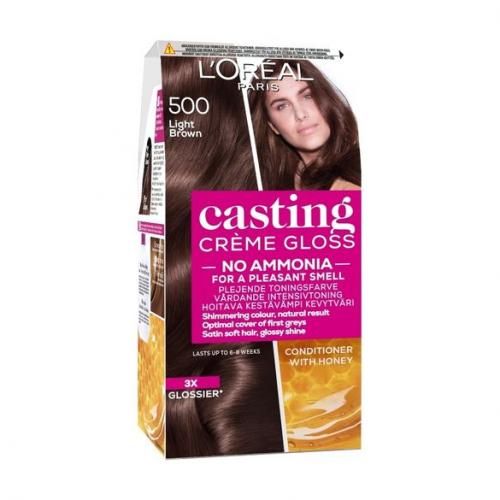 L'Oreal Paris Casting Creme Gloss - 500 Light Brown - 48ml + 72ml + 60ml