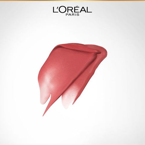 L'Oreal Paris أحمر شفاه سائل غير لامع من لوريال باريس - لون مكثف ولمسة نهائية غير لامعة - يدوم طويلاً - بدون نقل - مع حمض الهيالورونيك - 230 Shopping Spree