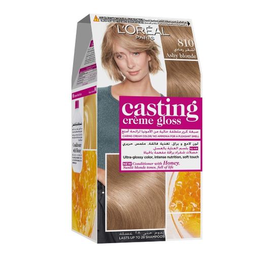 L'Oreal Paris Casting Crème Gloss Hair Color - Pearl Blonde 810