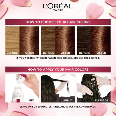 L'Oreal Paris Excellence Crème Hair Color - 6.7 Chocolate marron