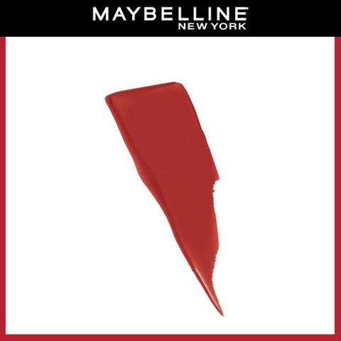 Maybelline New York أحمر شفاه سوبرستاي مات انك سائل سبايسد من ميبيلين نيويورك 335 هوسلر