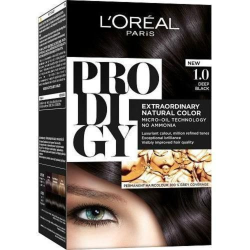 L'Oreal Paris صبغة شعر برودجي بدون أمونيا - 1 أسود