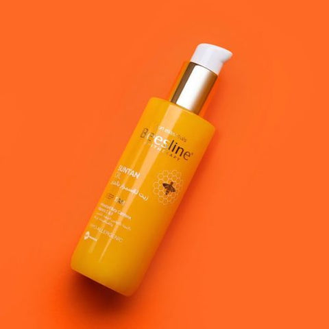 Beesline Pure Carrot Suntan Oil - Deep Tan - 200ml