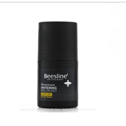 Beesline Men's whitening Roll-On Deodorant - Active Fresh - 50ml