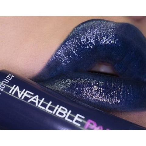 L'Oreal Paris Infallible Lip Paint Lipstick - 308 Navy Spy