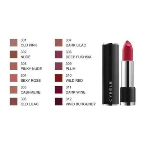 Cybele Matte Lip Stick - 302 Nude - 5gm