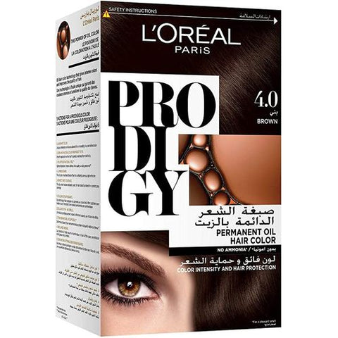 L'Oreal Paris لوريال صبغة شعر برودجي بدون أمونيا 4.0 بني