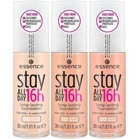 Essence Stay ALL DAY 16h Long-lasting Foundation - 10 soft beige