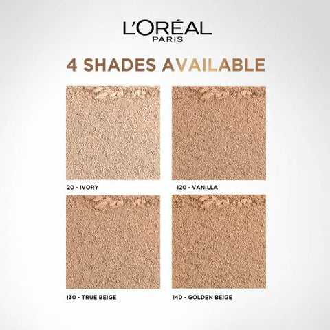 L'Oreal Paris كريم الأساس إنفاليبل فريش وير على شكل بودر يدوم حتى 24 ساعة 20 إيفوري