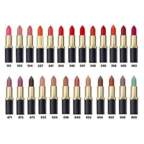 L'Oreal Paris Lipstick Color Rich Matte Mat - 472 Purple Studs