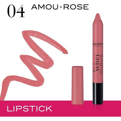 Bourjois Bourjois - Velvet The Pencil - Matte Lipstick - 04 Amou-Rose