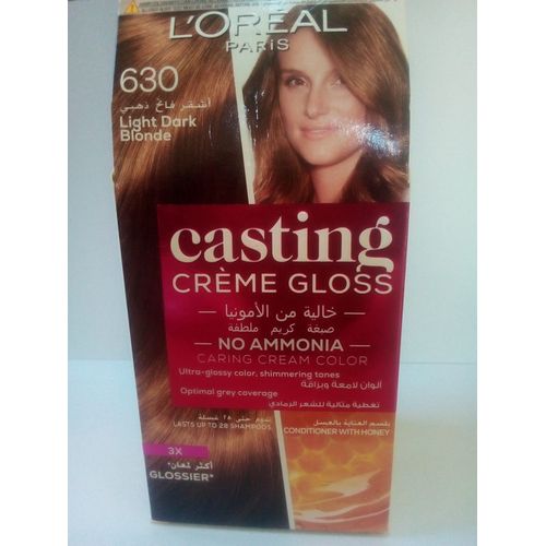 L'Oreal Paris Casting Crème Gloss Hair Color - 630 Caramel