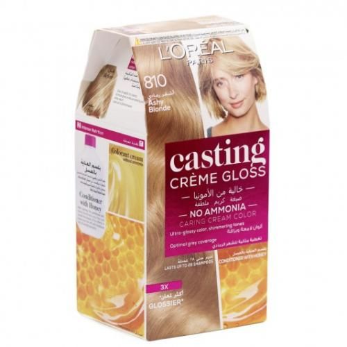 L'Oreal Paris Casting Creme Gloss - 810 Ashy Blonde - 48ml + 72ml + 60ml