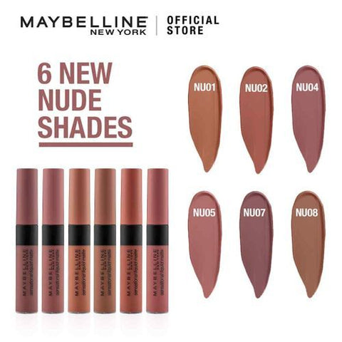 Maybelline New York Sensational Liquid Matte Lipgloss - 02 Strip It Off