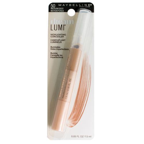 Maybelline New York Dream Lumi Highlighting Concealer - 50 Medium deep