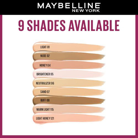 Maybelline New York إينستانت اريسير كونسيلر من ميبيلين نيويورك 121 لايت هوني