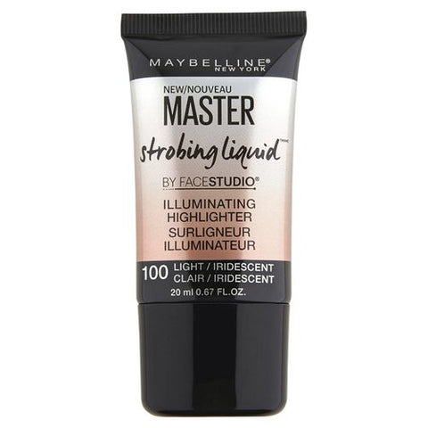 Maybelline New York Facestudio Master Strobing Liquid Illuminating Highlighter - 100 Light / Iridescent