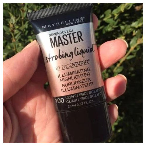 Maybelline New York Facestudio Master Strobing Liquid Illuminating Highlighter - 100 Light / Iridescent