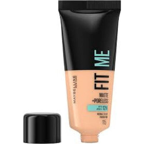 Maybelline ميبلين فوندشن كريم اساس غير لامع بورليس 115 -ايفوري -30