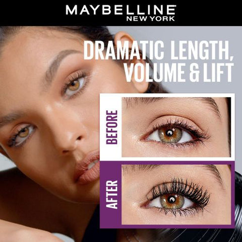 Maybelline New York ماسكارا ذا فالسز لاش ليفت القابلة للغسل من ميبيلين نيويورك 01 بلاك أسود