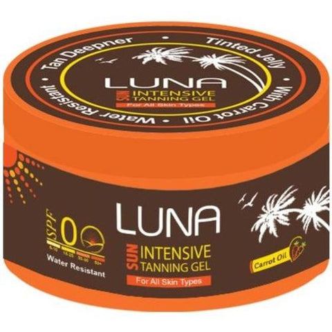 Luna Intensive Tanning Gel - For All Skin Types - 130g