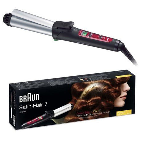 Braun Satin Hair 7 EC2 / CU750 أداه تجعيد الشعر مع تقنية الأيونتك وحفظ اللون
